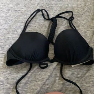 Black Hollister bikini top